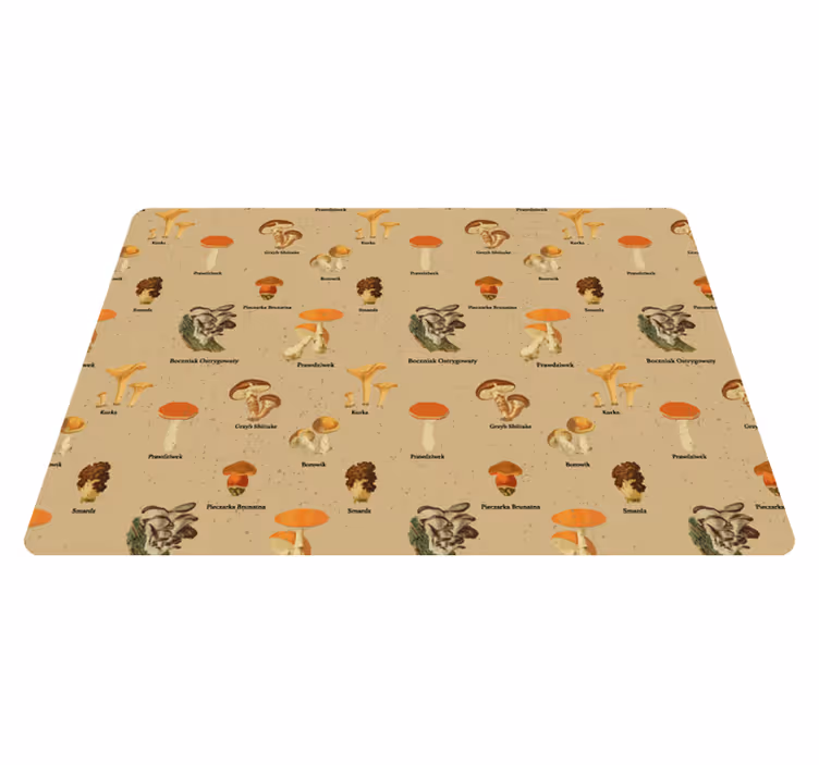 フォトミュラルネイチャーヴィンテージキノコタイプ - TENSTICKERS