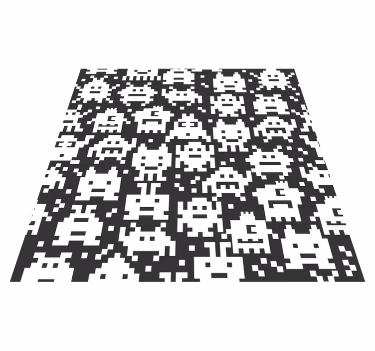 子供 ビニールマット ゲームのモンスター - TENSTICKERS