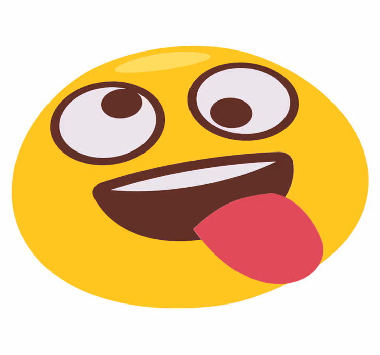 子供 ビニールマット 楽しい絵文字フェイス - TENSTICKERS