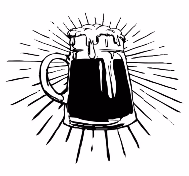 キッチン マット ビニール ビールライト - TENSTICKERS