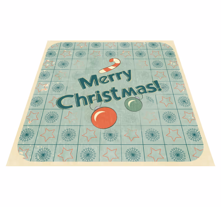 寝室 ビニールマット クリスマスの装飾ビニールサイン - TENSTICKERS