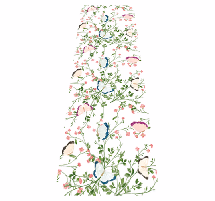 寝室 ビニールマット ファンタジー水彩画 - TENSTICKERS