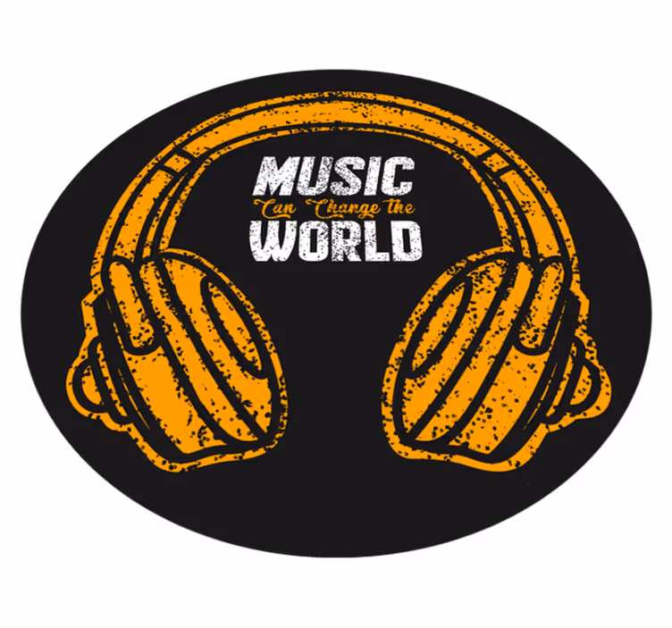 フレーズ ビニールマット 音楽界の変化 - TENSTICKERS