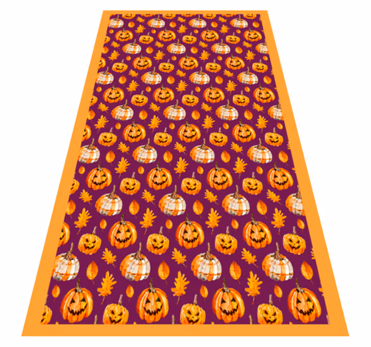 ハロウイン壁画 カボチャ模様 - TENSTICKERS