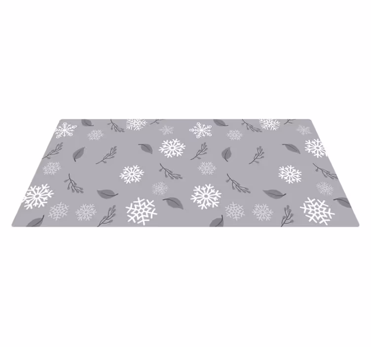 クリスマスの壁画 季節の吹雪のモチーフ - TENSTICKERS