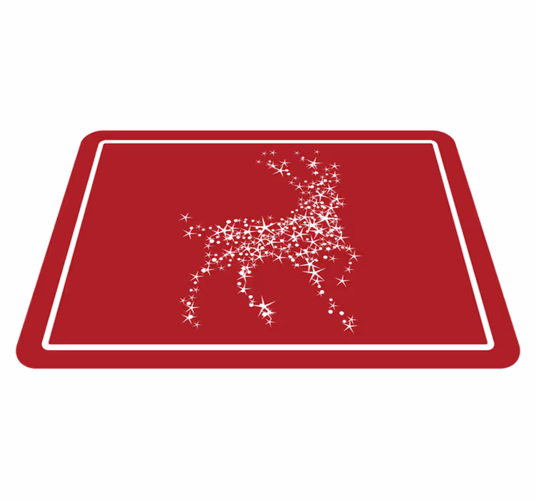 クリスマスの壁画 トナカイ星座 - TENSTICKERS
