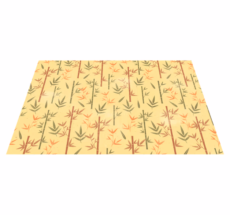 花と植物の壁画 植物の竹 - TENSTICKERS