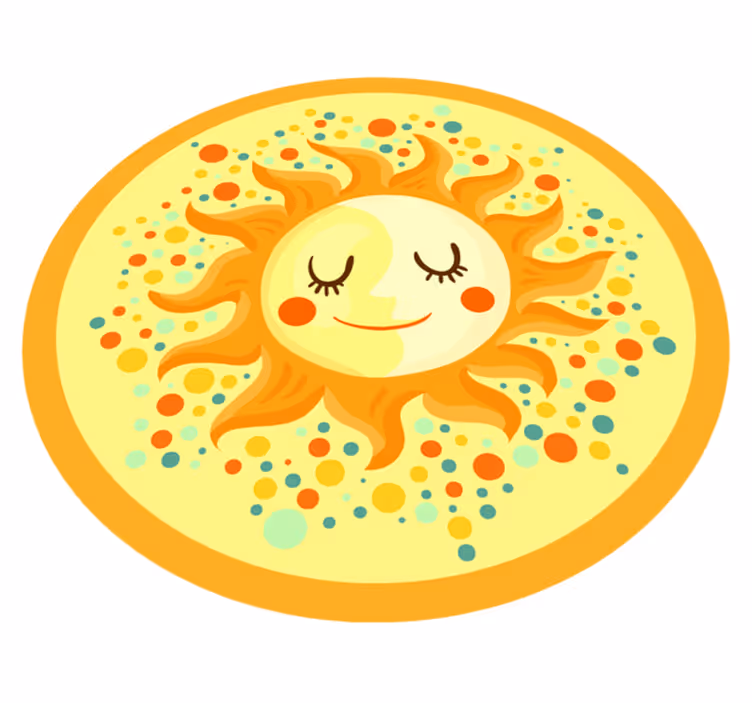 保育園 ビニールマット サンシャインサークル - TENSTICKERS