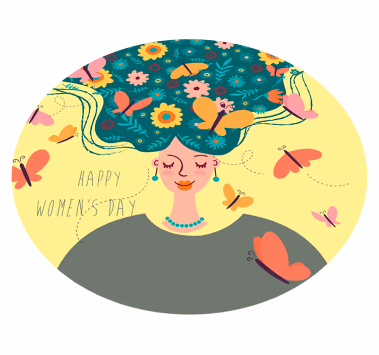 フォトミュラーイベント 女性の日おめでとう - TENSTICKERS