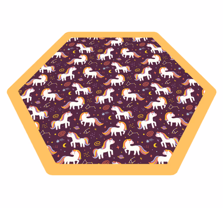 子供 ビニールマット ユニコーンプレイゾーン - TENSTICKERS