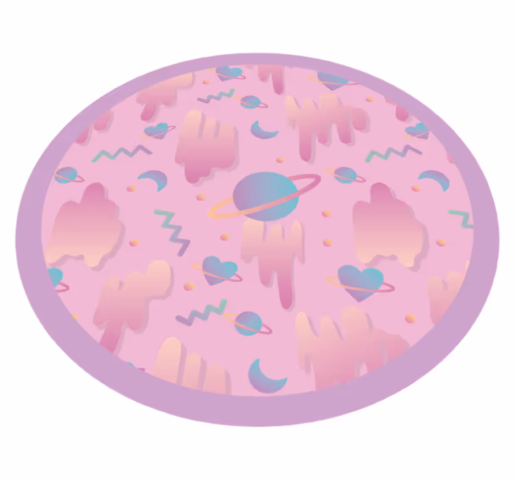 保育園 ビニールマット 惑星の遊び時間 - TENSTICKERS