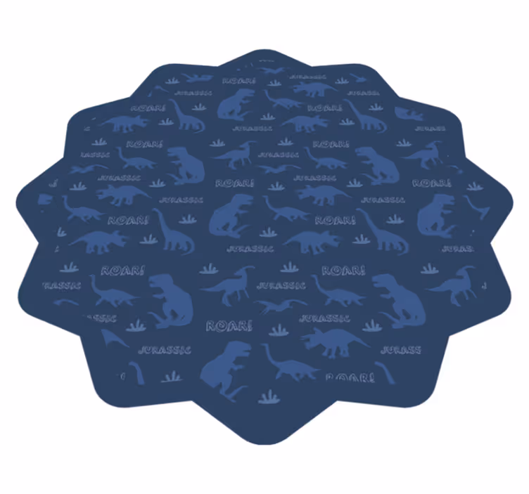 壁画 モアチルドレン 恐竜のアウトライン - TENSTICKERS