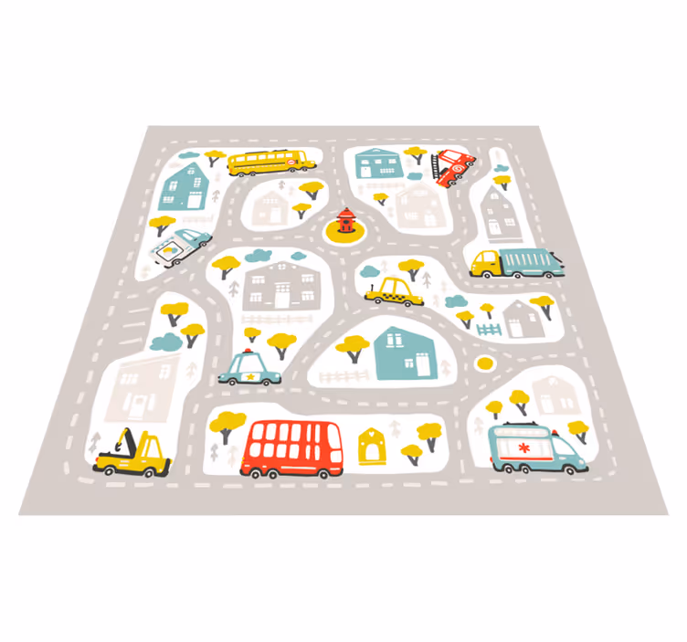 子供 ビニールマット アーバンプレイサーキット - TENSTICKERS