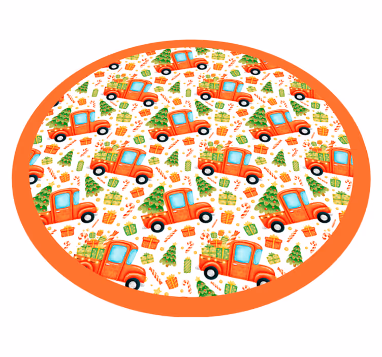 壁画 モアチルドレン 遊び心のある交通サークル - TENSTICKERS