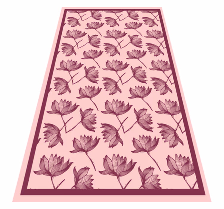 花と植物の壁画 花柄の装飾 - TENSTICKERS