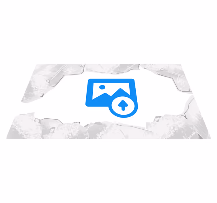 リビングルーム ビニールマット 天体の月のシーン - TENSTICKERS