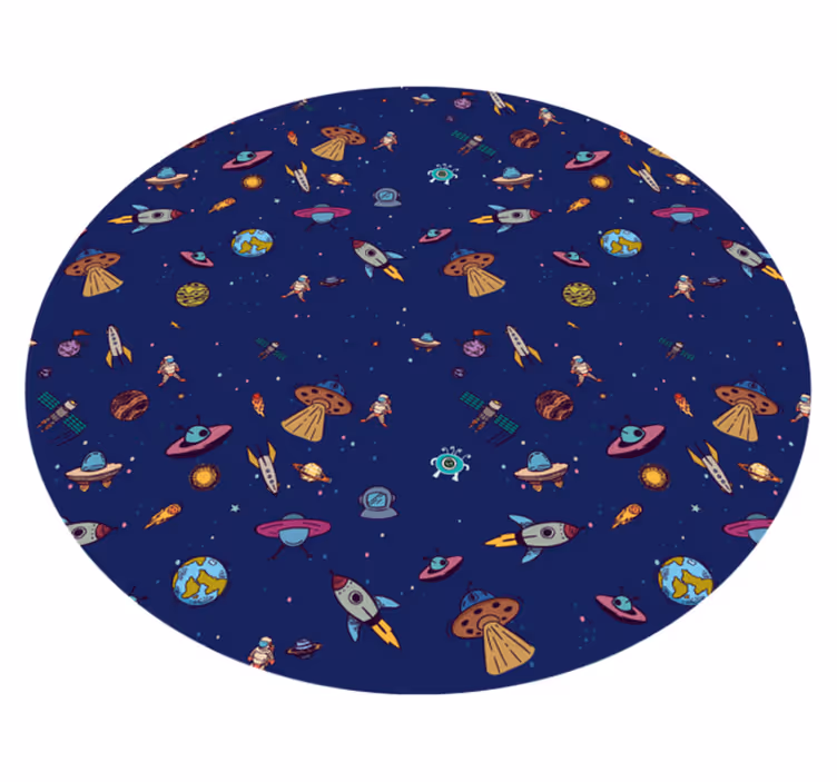 壁画 モアチルドレン 宇宙探検のコンセプト - TENSTICKERS