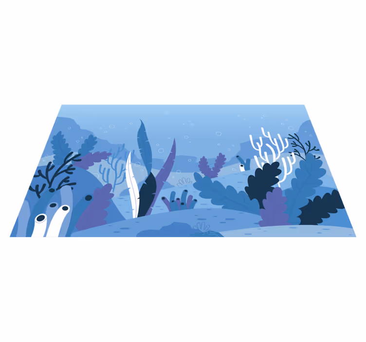 フォトミュラルネイチャー水中風景 - TENSTICKERS