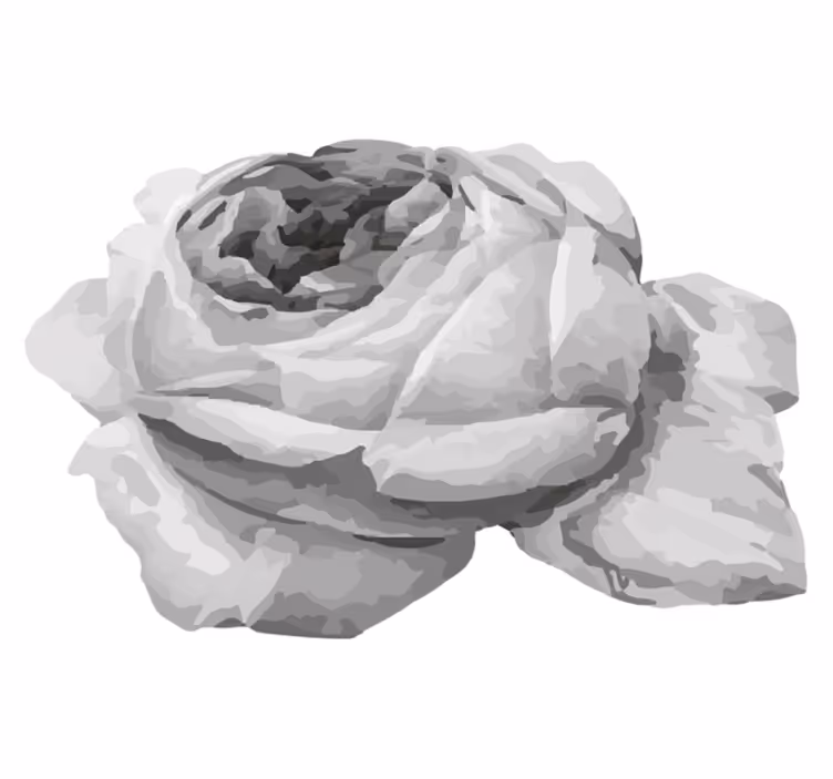花と植物の壁画バラの花咲く壁面装飾 - TENSTICKERS