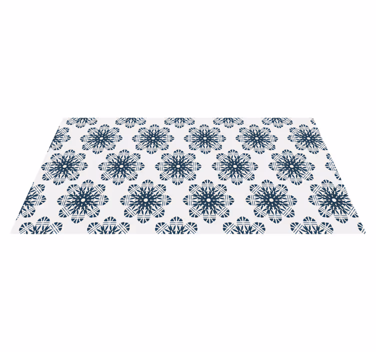 クリスマスの壁画 精巧な雪の結晶 - TENSTICKERS