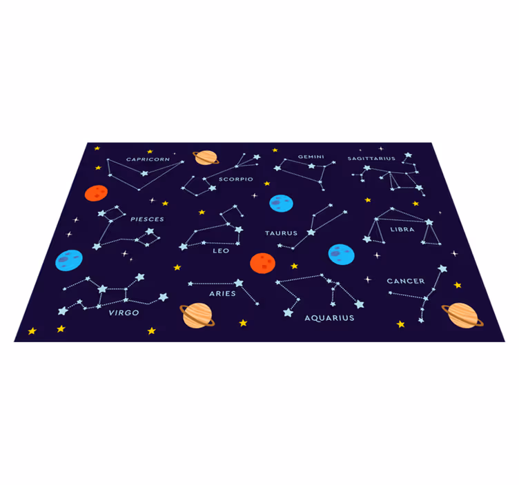 壁画 モアチルドレン 天体の星座 - TENSTICKERS