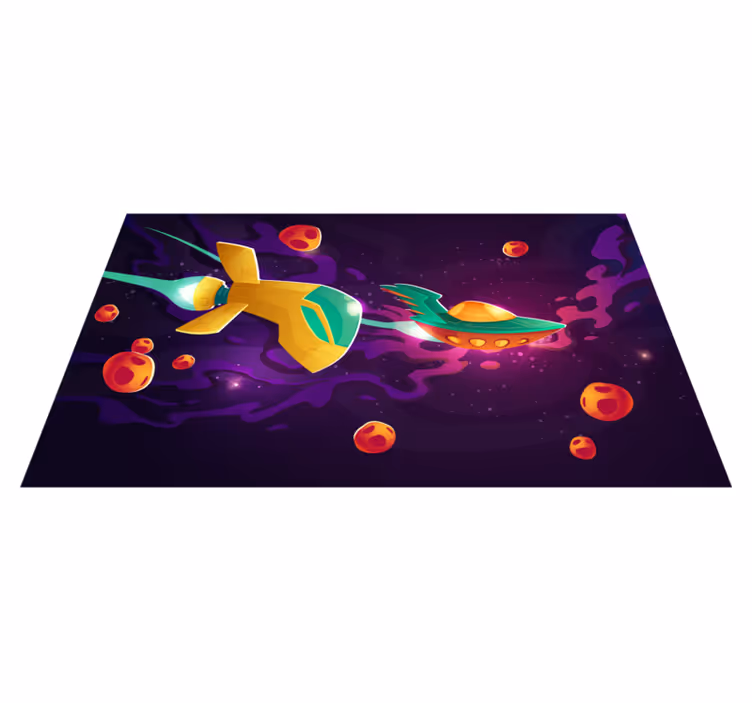 壁画 モアチルドレン 宇宙の旅のコンセプト - TENSTICKERS