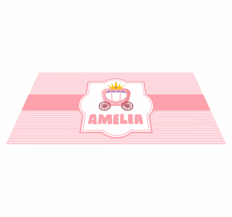 壁画 モアチルドレン カスタムプリンセスキャリッジ - TENSTICKERS