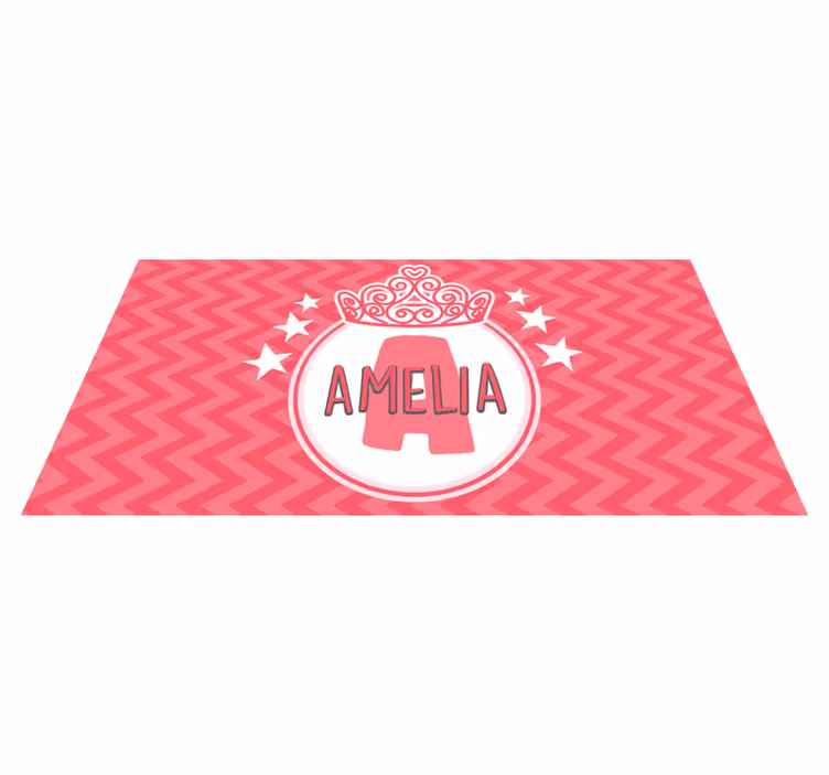 壁画 モアチルドレン プリンセス名のエンブレム - TENSTICKERS