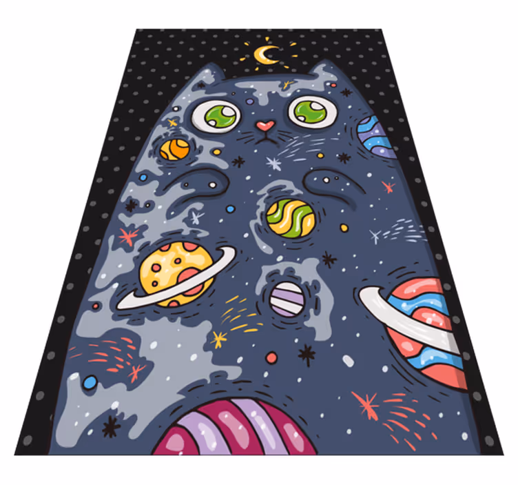 壁画 モアチルドレン 宇宙猫の冒険 - TENSTICKERS