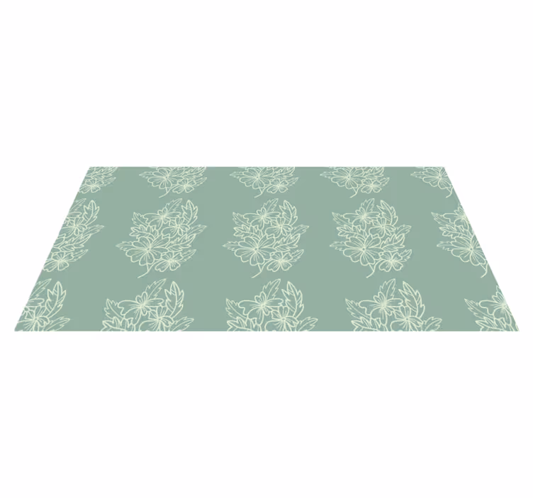花と植物の壁画優雅な要素 - TENSTICKERS