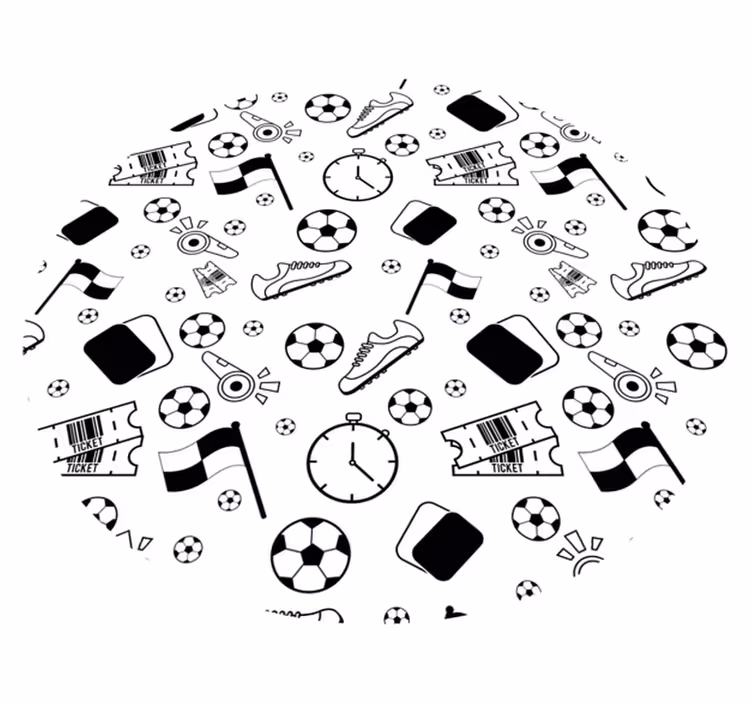 ゲーム ビニールマット スポーツテーマの楽しさ - TENSTICKERS