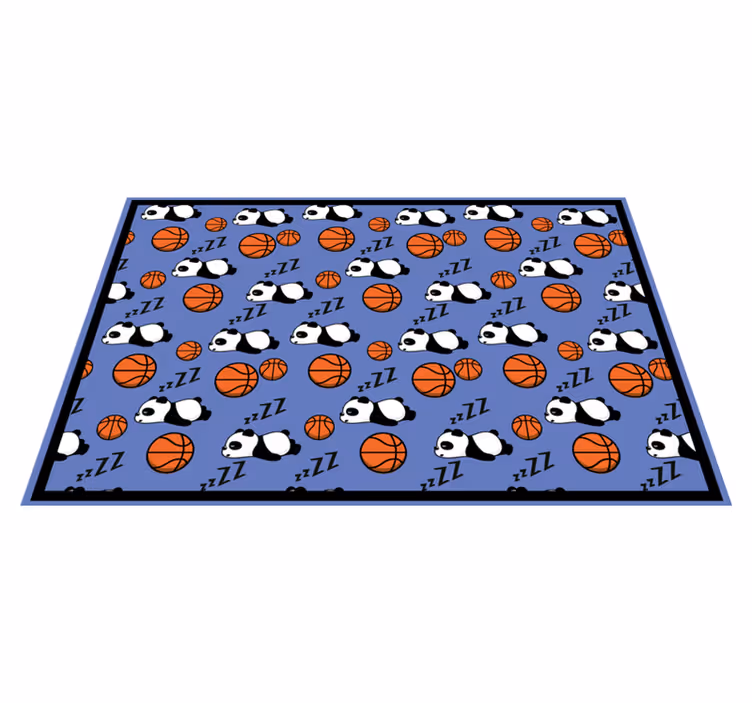壁画 モアチルドレン 眠るパンダのスポーツ - TENSTICKERS