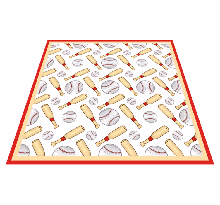 ゲーム ビニールマット スポーツをテーマにした楽しい - TENSTICKERS