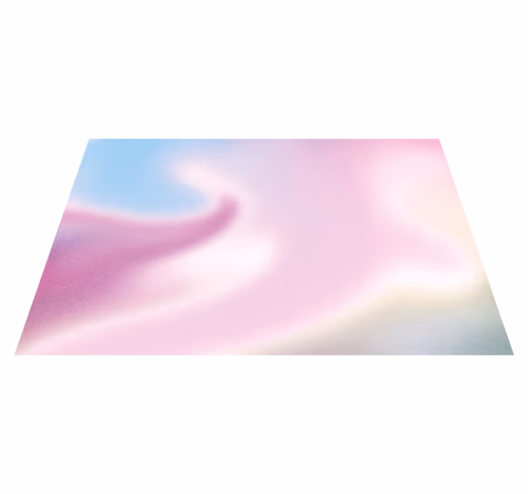 バスルームに1枚ビニールカーペット グラデーションレイヤー - TENSTICKERS