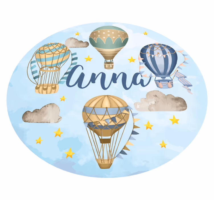 名前 ビニールマット エアバルーンファンタジー - TENSTICKERS