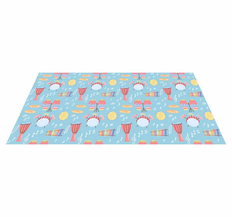 壁画 モアチルドレン 楽器の楽しみ - TENSTICKERS