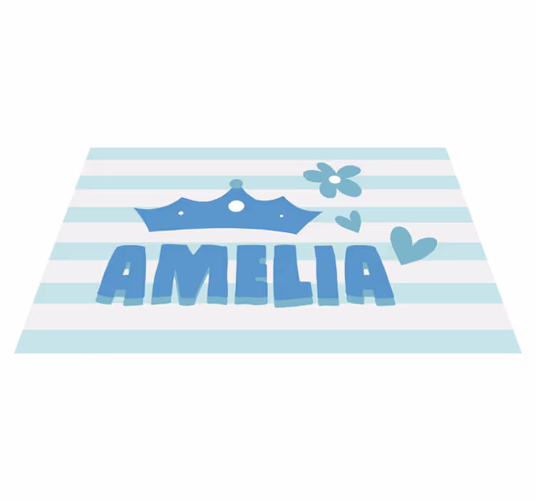 名前 ビニールマット クラウンネームプレースメント - TENSTICKERS