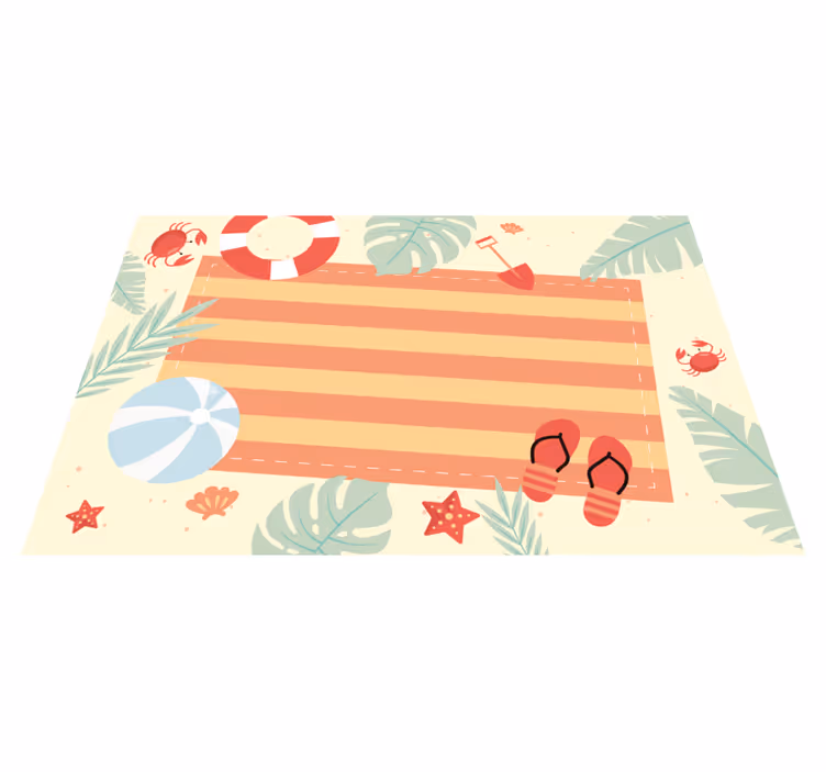 壁画 モアチルドレン 夏の雰囲気のシーン - TENSTICKERS