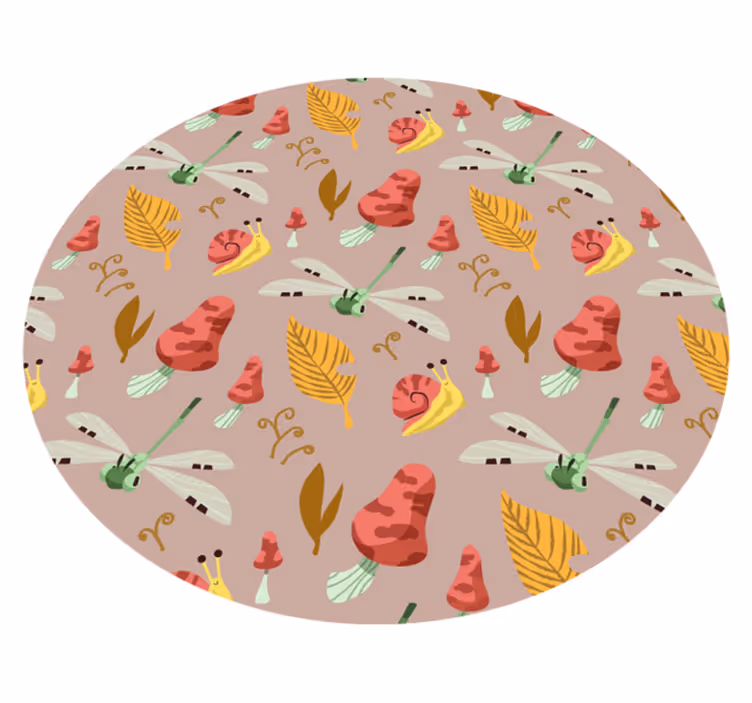 フォトミュラルネイチャー ベージュの森の要素 - TENSTICKERS