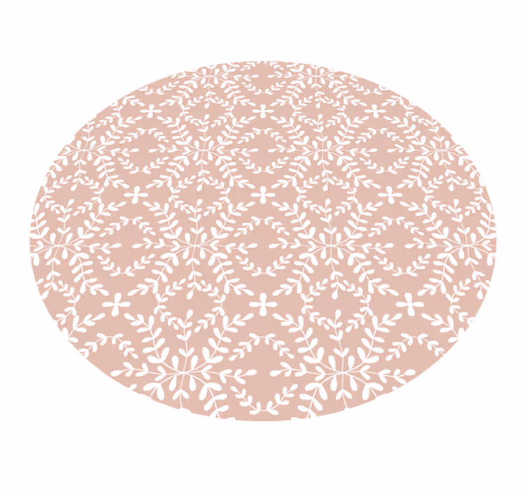花と植物の壁画 繊細な花の構図 - TENSTICKERS