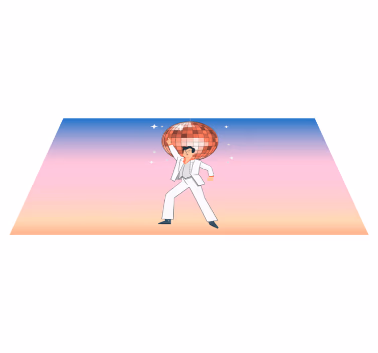 壁画 モアチルドレン ダンスパーティーの雰囲気 - TENSTICKERS