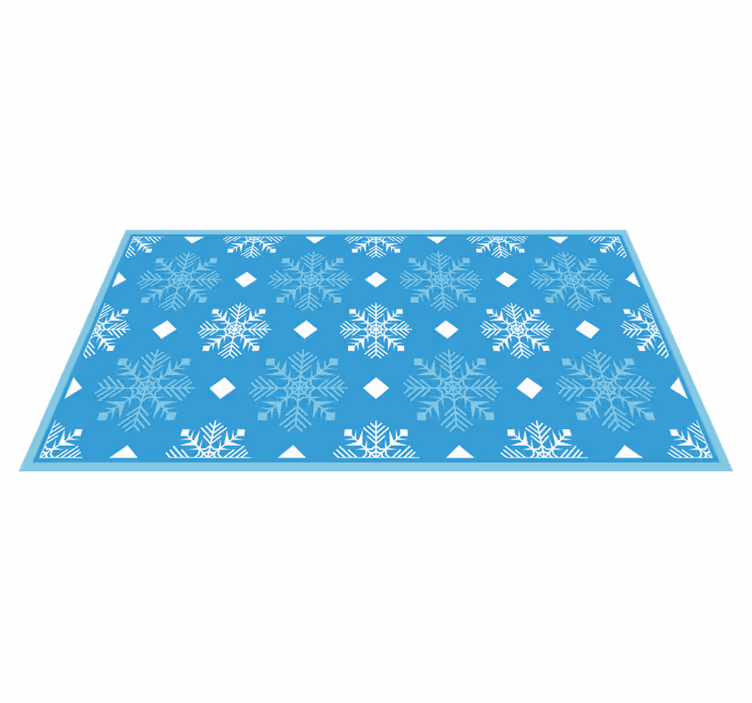 クリスマスの壁画雪の結晶コンセプト - TENSTICKERS