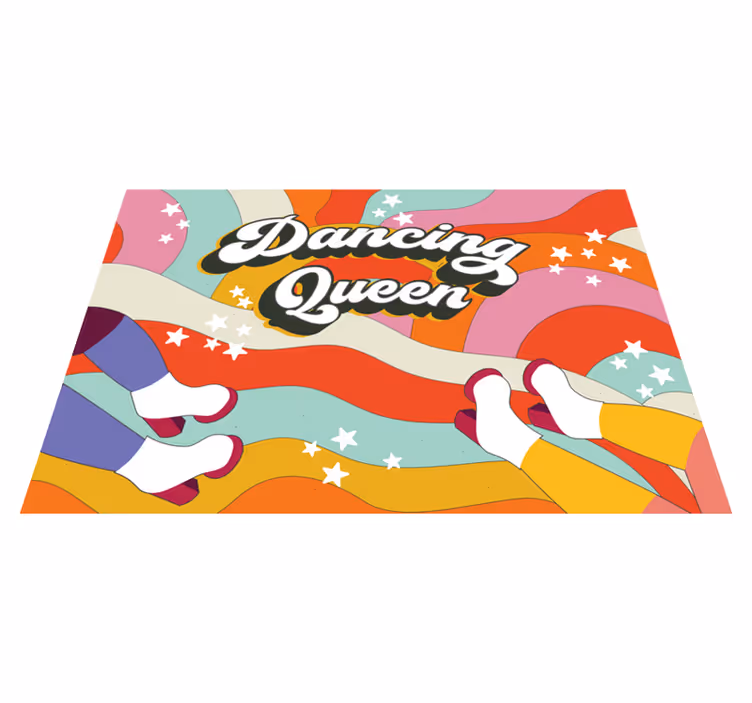 壁画 モアチルドレン ダンシングクイーンパターン - TENSTICKERS