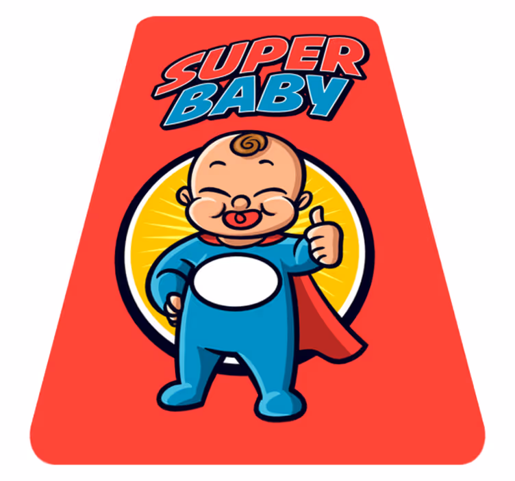 保育園 ビニールマット スーパーヒーロー幼児テーマ - TENSTICKERS