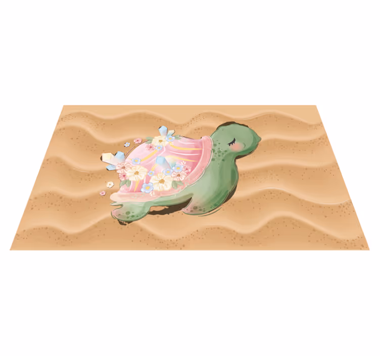 子供 ビニールマット ウミガメのオアシス - TENSTICKERS