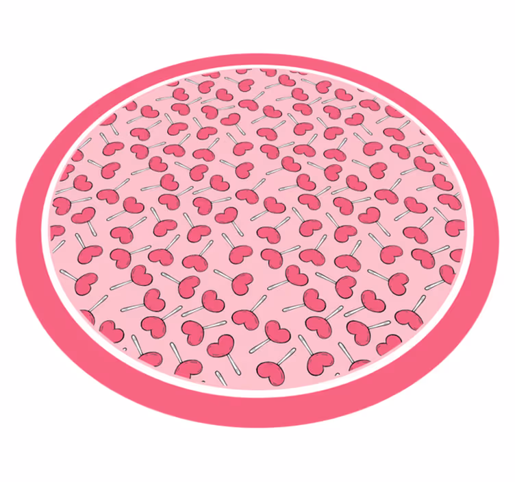 保育園 ビニールマット チェリーデライトサークル - TENSTICKERS