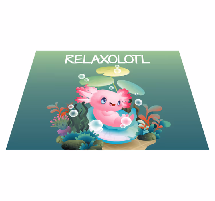 壁画 モアチルドレン リラクソロトル池 - TENSTICKERS