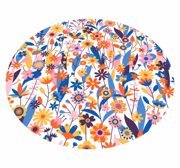 フォトミュラルネイチャー 色とりどりの花 - TENSTICKERS