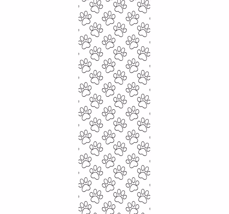 猫 壁紙 足跡デザイン - TENSTICKERS