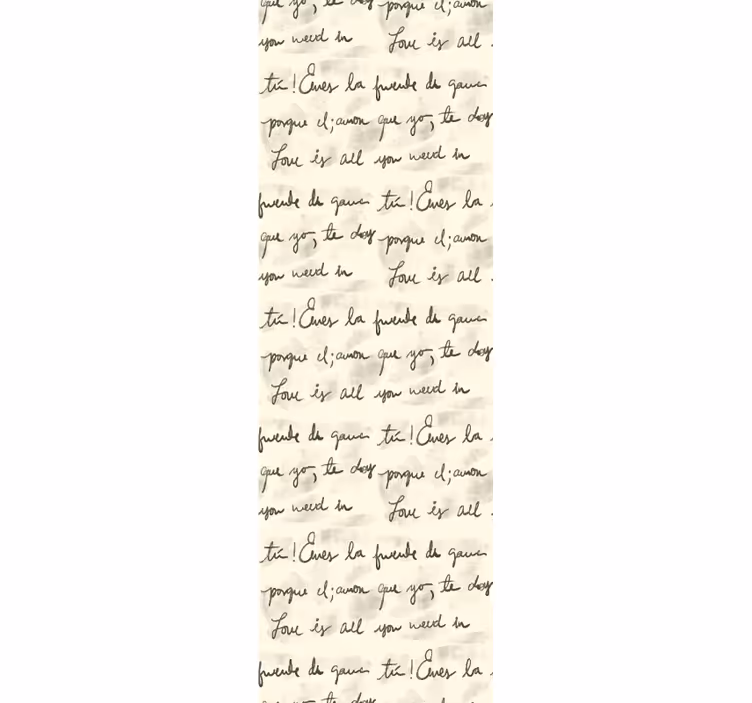 レタリング壁紙手書きの愛の名言 - TENSTICKERS
